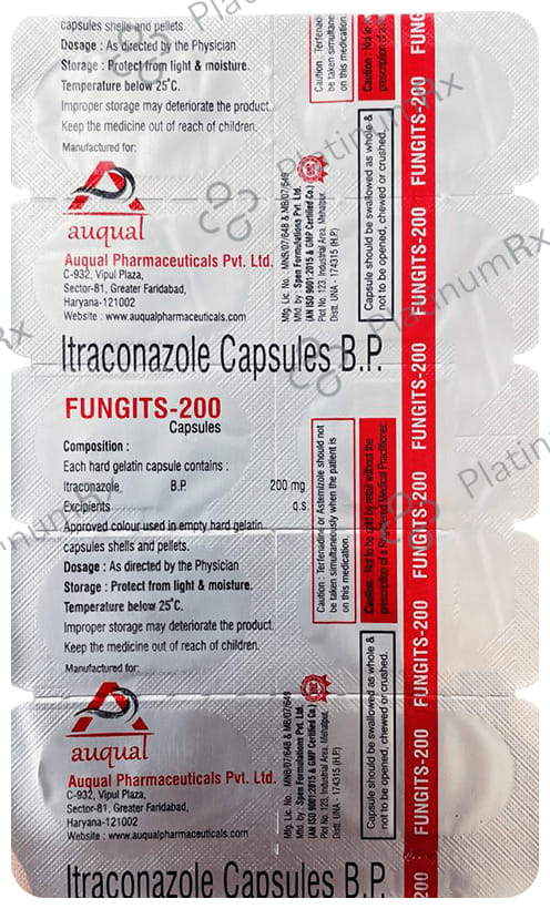Fungits 200 Capsule