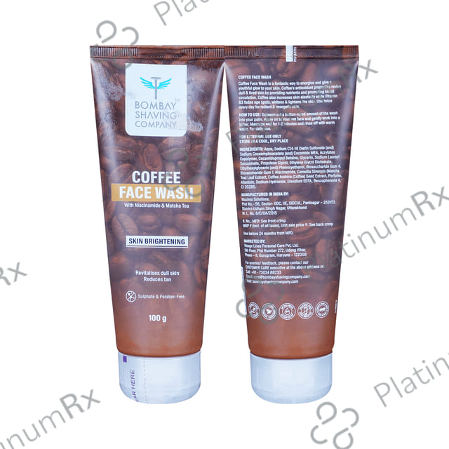 Bombay Shaving Company Coffee Face Wash 100 gm
