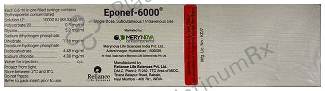 Eponef 6000 Injection