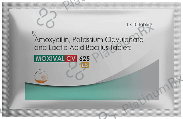 Moxival CV 625 LB Tablet