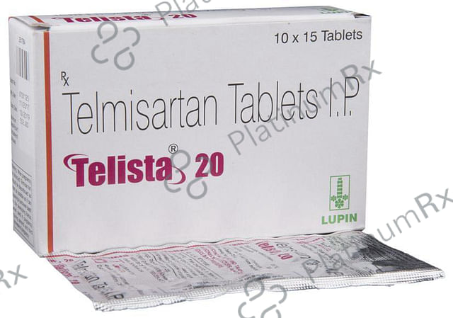 Telista 20mg Tablet 15s