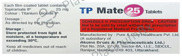TP Mate 25mg Tablet 10s