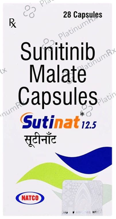 Sutinat 12.5mg Capsule 28s