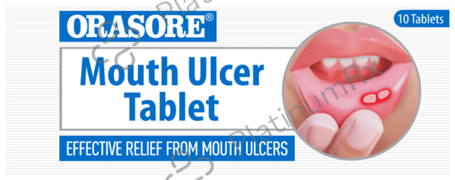 Orasore Mouth Ulcer Tablet 10s
