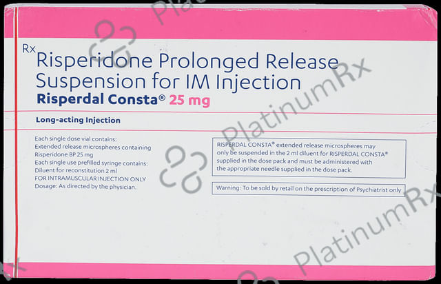 Risperdal Consta 25mg Injection 2ml