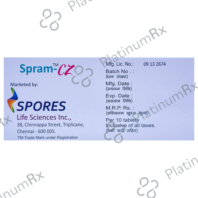 Spram-CZ Tablet