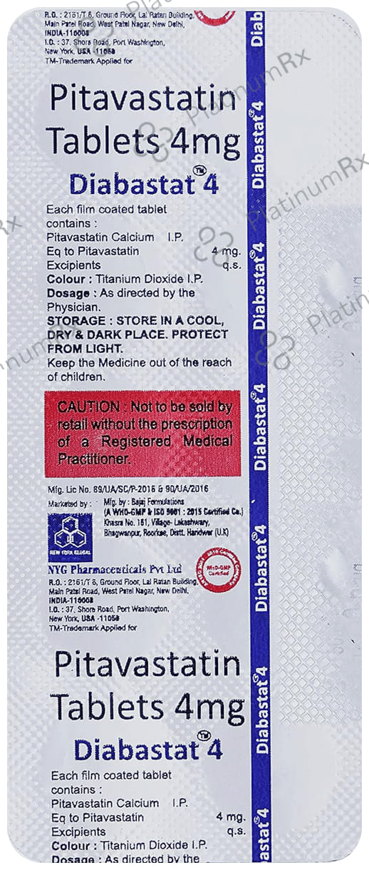 Diabastat 4 Tablet