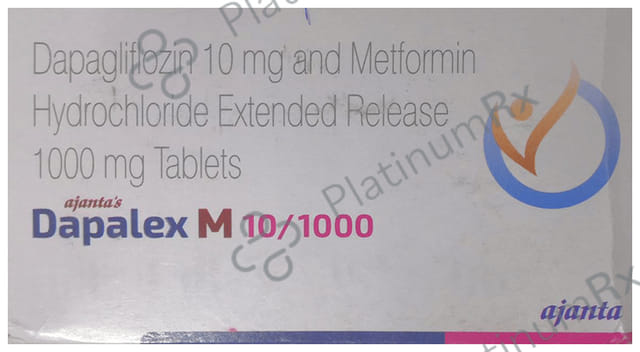 Dapalex M 10/1000 Tablet ER