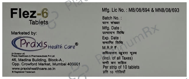 Flez 6mg Tablet 10s