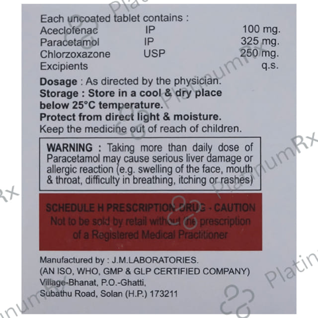 Fenaczone P Tablet 10s
