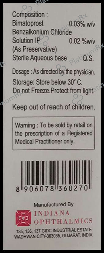 Beematol 0.03% Eye Drop 3ml