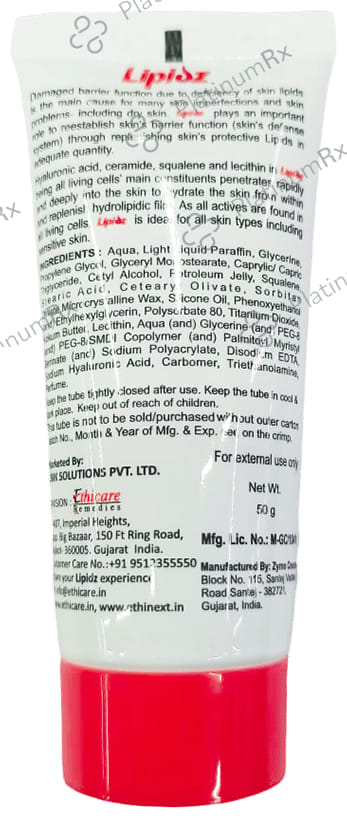 Lipidz Cream 50gm