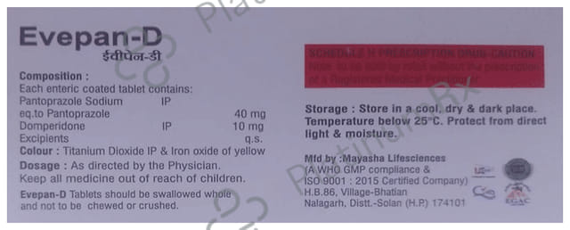Evepan-D Tablet
