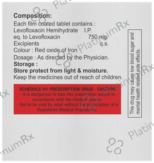 Levovax 750mg Tablet 10s