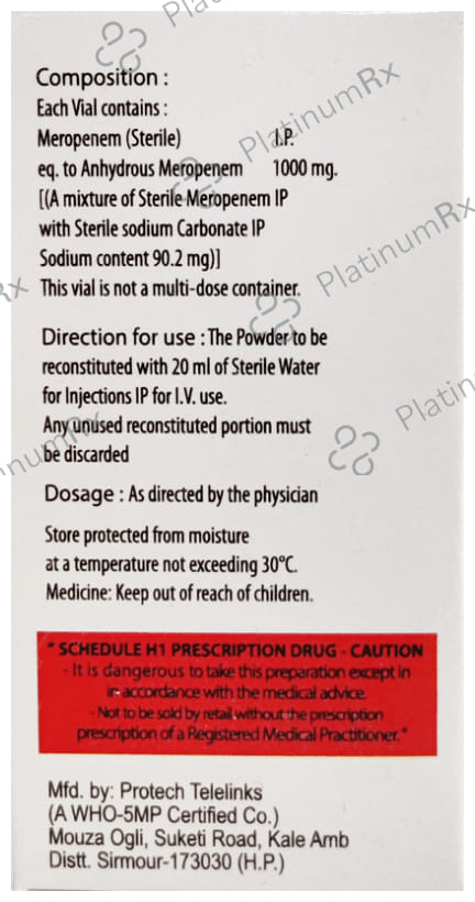 Merolead 1g Injection