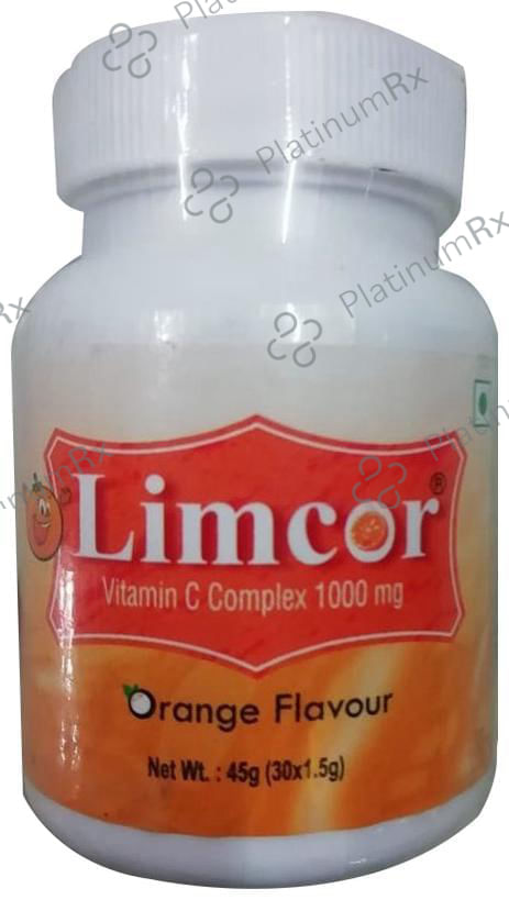 Limcor Chewable Tablet Orange