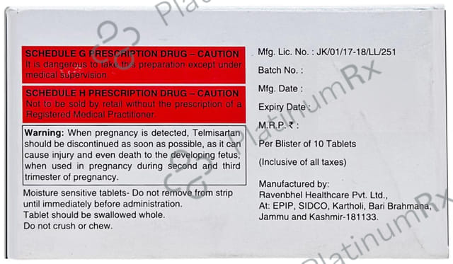 Sartel Beta Plus 12.5mg/50mg/40mg Tablet ER