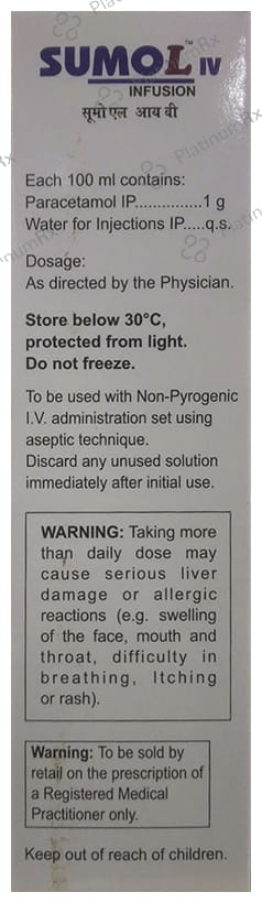 Sumo L 1000mg IV Infusion 100ml