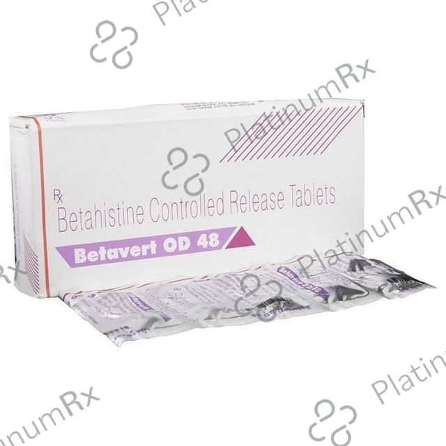 Betavert OD 48mg Tablet CR 10s