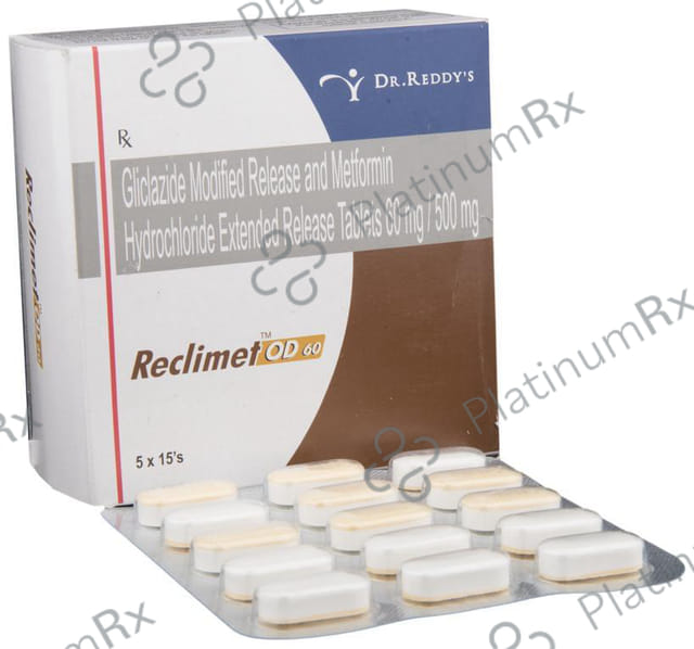Reclimet OD 60/500mg Tablet 15s