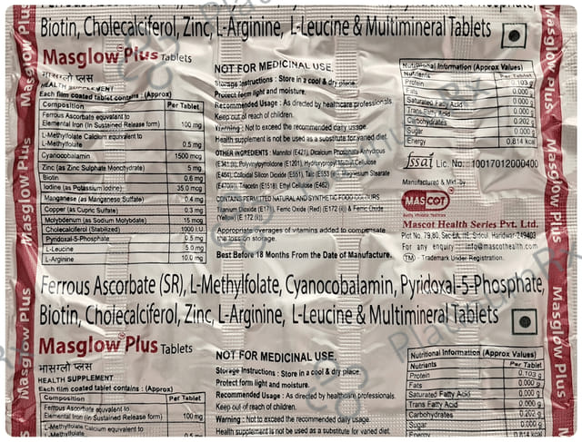 Masglow Plus Tablet SR