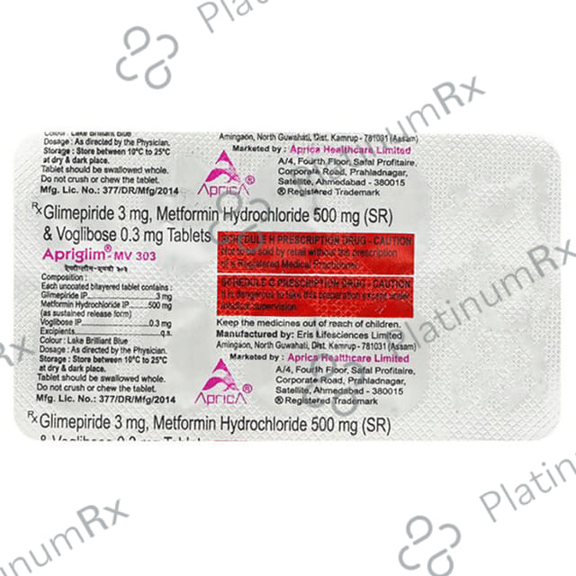 Apriglim-MV 303 Tablet SR