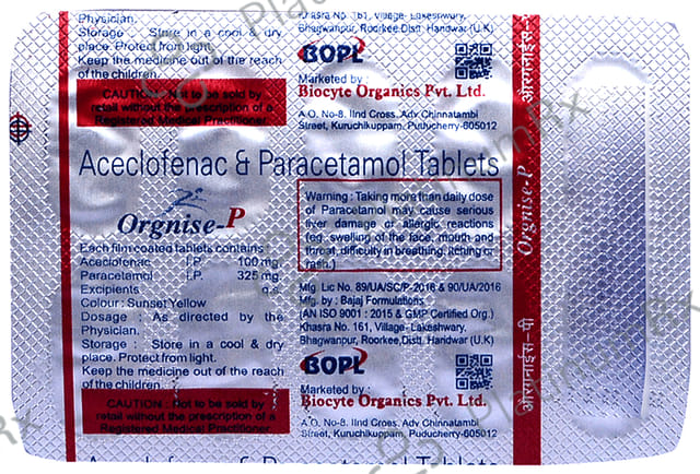 Orgnise-P Tablet