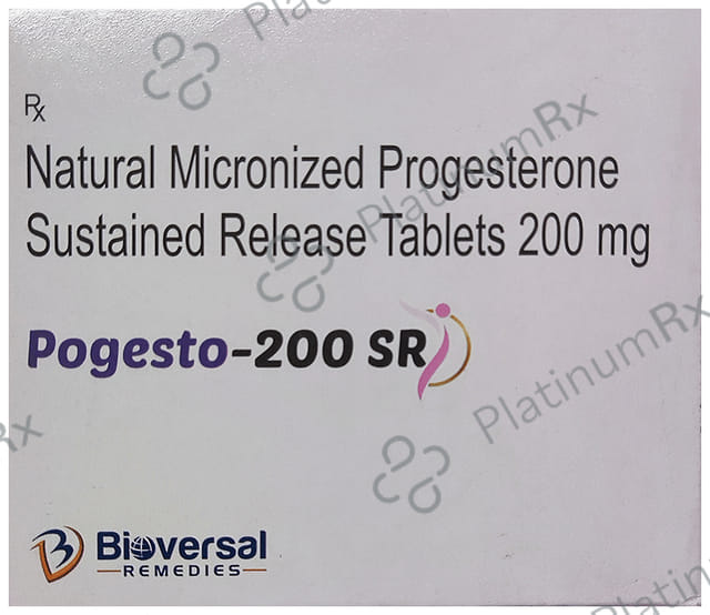 Pogesto 200 SR Tablet 10s