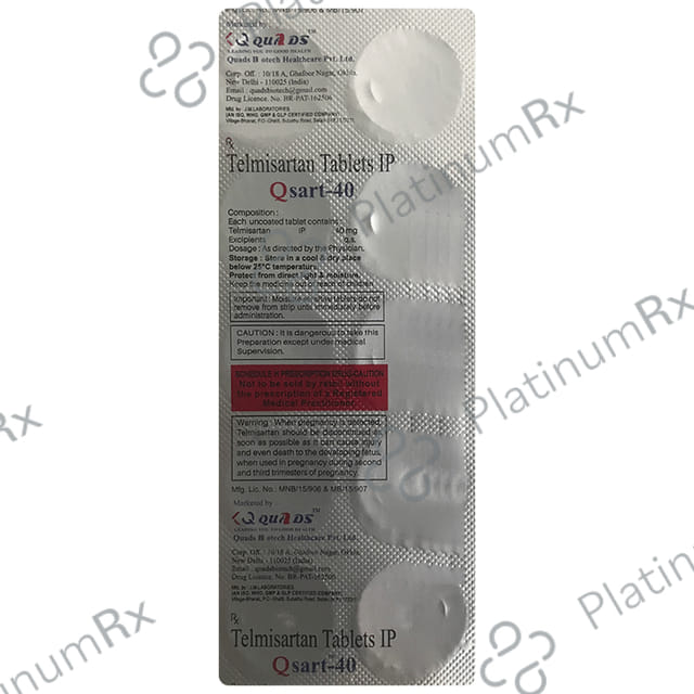 Qsart 40mg Tablet 10s