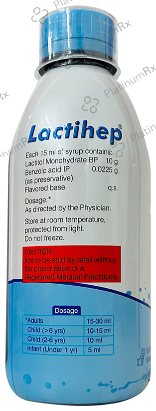 Lactihep 10gm Syrup 450ml