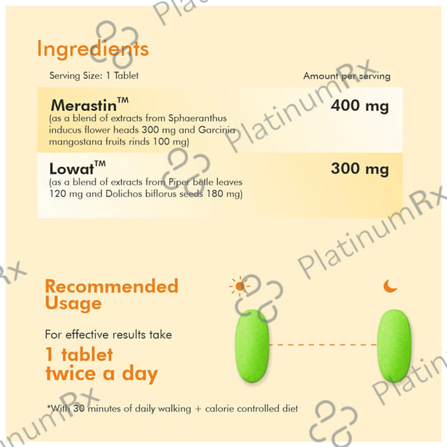 Sundyota Lifecare Slimwat Tablet for Weight Loss with Garcinia