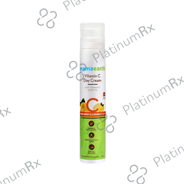 Mamaearth Vitamin C Face Cream - Paraben & Silicone-Free - For All Skin Types