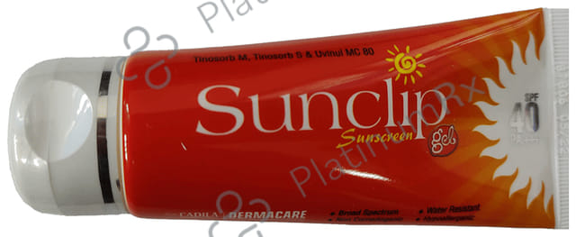 Sunclip Sunscreen SPF 40 Gel 50gm