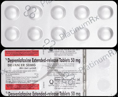 Devan 50mg Tablet ER 10s