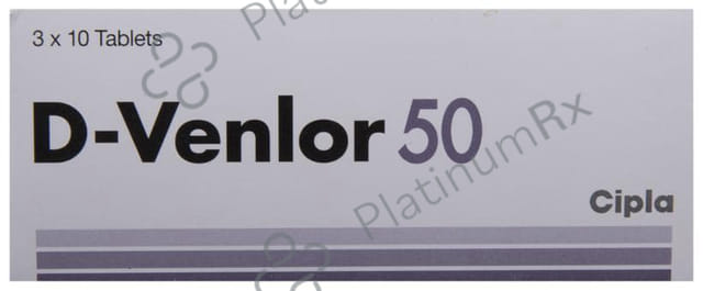 D Venlor 50mg Tablet 10s