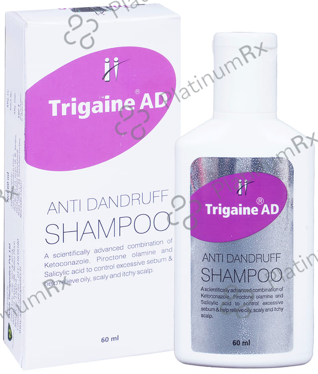 Trigaine AD Anti Dandruff Shampoo 60ml