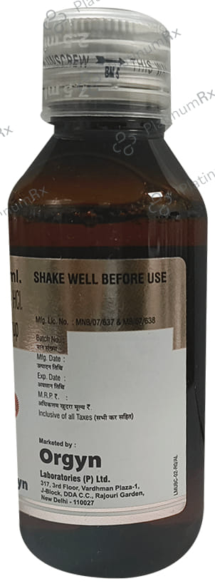Mutus DM Syrup Sugar Free 100ml