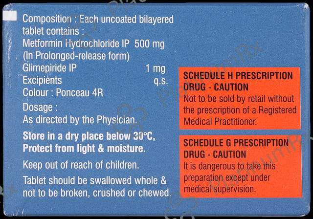 Xilia M 1/500mg Tablet PR 10s