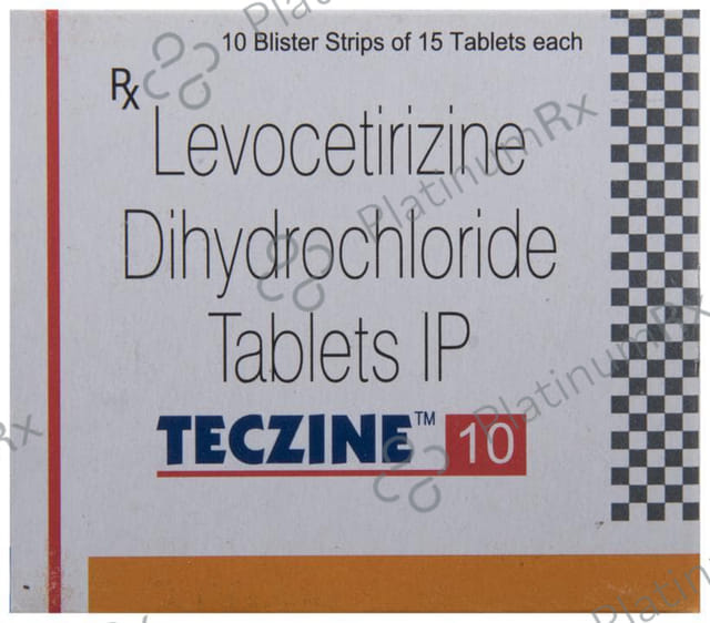 Teczine 10mg Tablet 15s