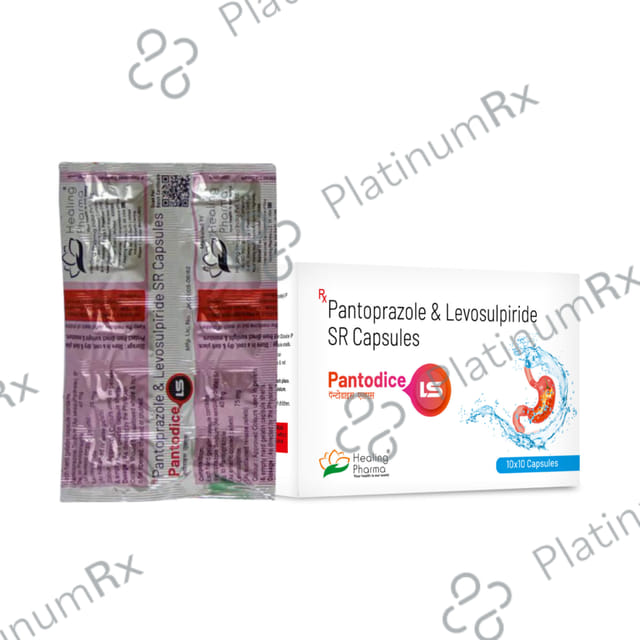 Pantodice LS 75/40mg Capsule 10s