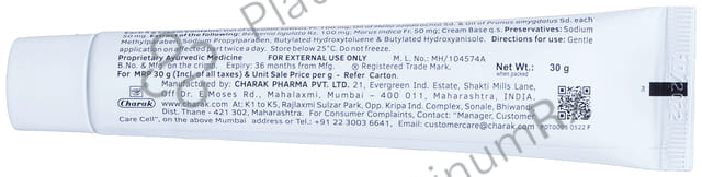 Charak Evenshade Cream 30gm