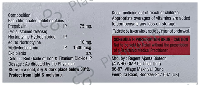 Radpreg MNT Tablet SR 10s