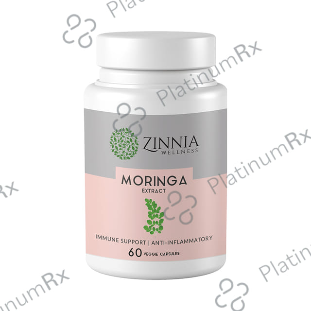 Zinnia Wellness Moringa Extract Veggie Capsule