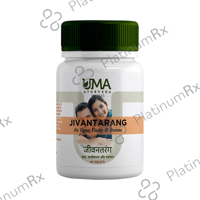 Uma Ayurveda Jivantarang for Vigour, Vitality & Stamina Tablet