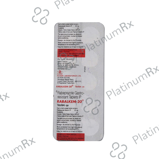 Rabalkem 20mg Tablet
