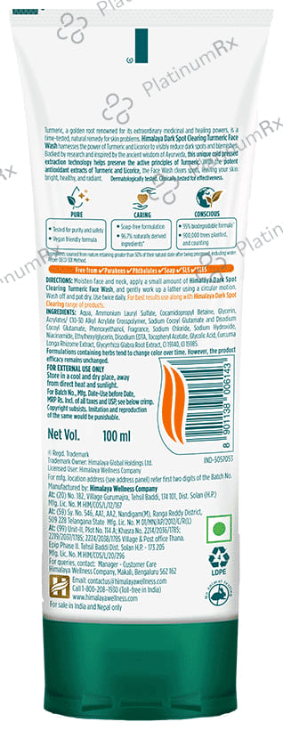 Himalaya Dark Spot Clearing Face Wash 100 ml