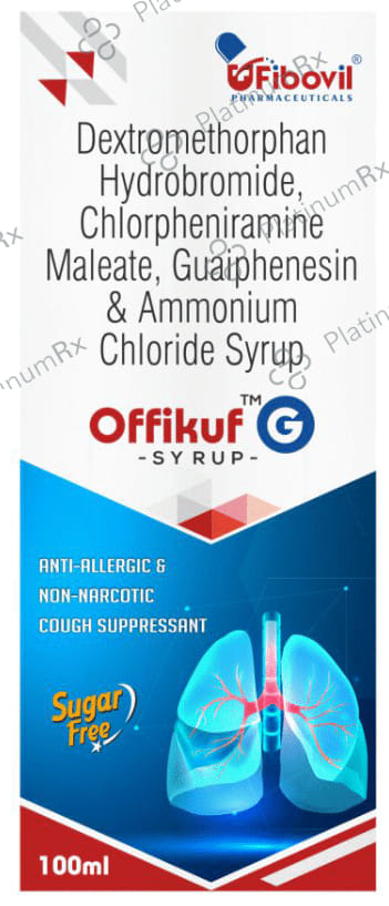 Offikuf G Syrup Sugar Free 100ml