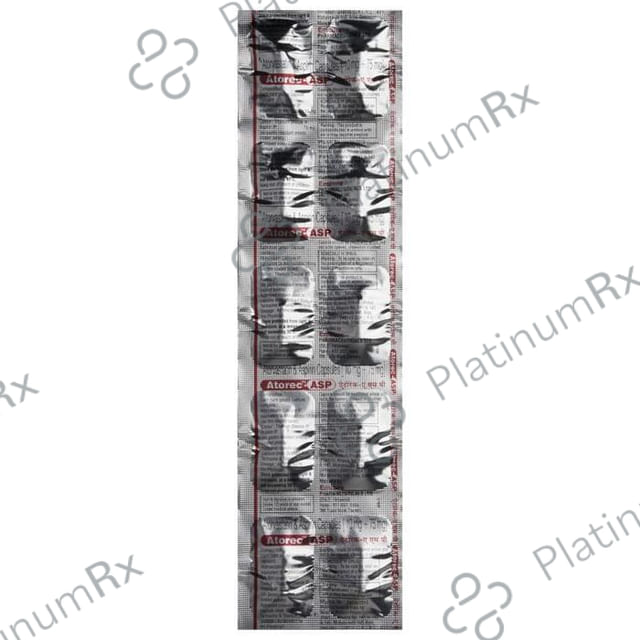 Atorec ASP 75/10mg Capsule 10s