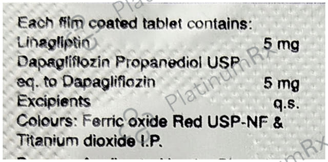 Linaxa D 5/5mg Tablet 10s