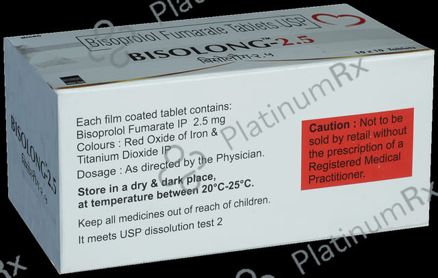 Bisolong 2.5mg Tablet 10s